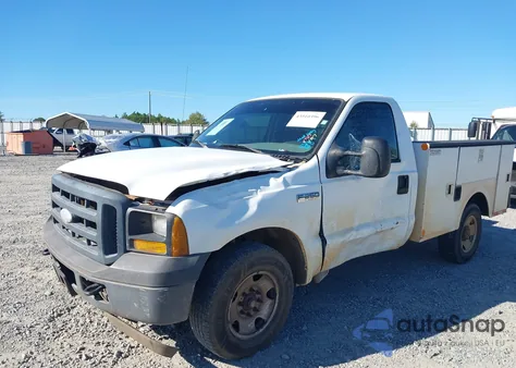 2007 Ford F-250 Xl/Xlt из США, поврежденный, VIN 1FDNF20507EA83515